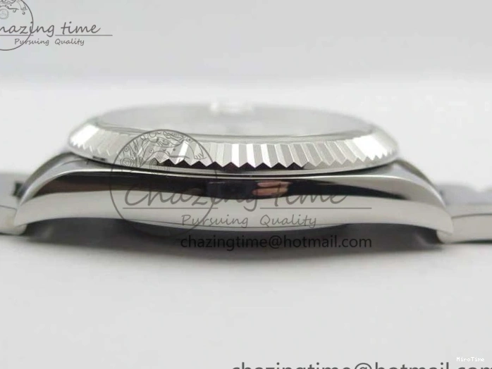 MiroTime 1229 DateJust 126334 SS Noob 1:1 904L Best Edition Silver Dial Stick Markers on Oyster Bracelet A HighQuality 3168